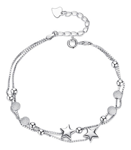 S Pulseira De Pingente De Estrela Pulseira De Contas De