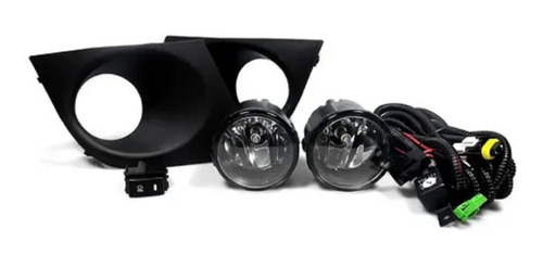 Kit Faros Auxiliares Con Bisel Nissan Tiida 2007-2017 Juego