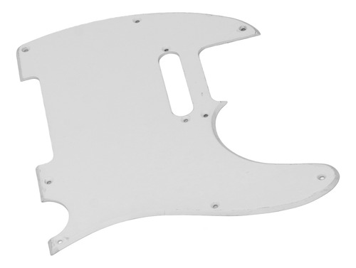 Placa De Rascado De Guitarra Para Tele Pickguard De 8 Orific