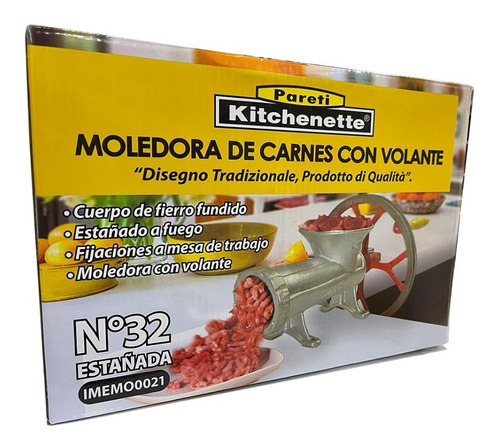 Moledora De Carne Con Volante Nº32