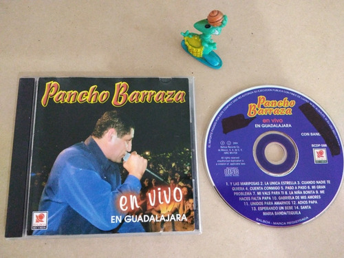 Cd Pancho Barraza En Vivo En Guadalajara (Usado)