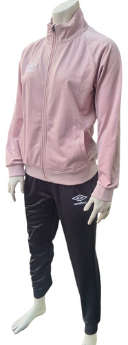 Conjunto Umbro Dama Rosa Negro Mod 624101 Umbro 100% Origina