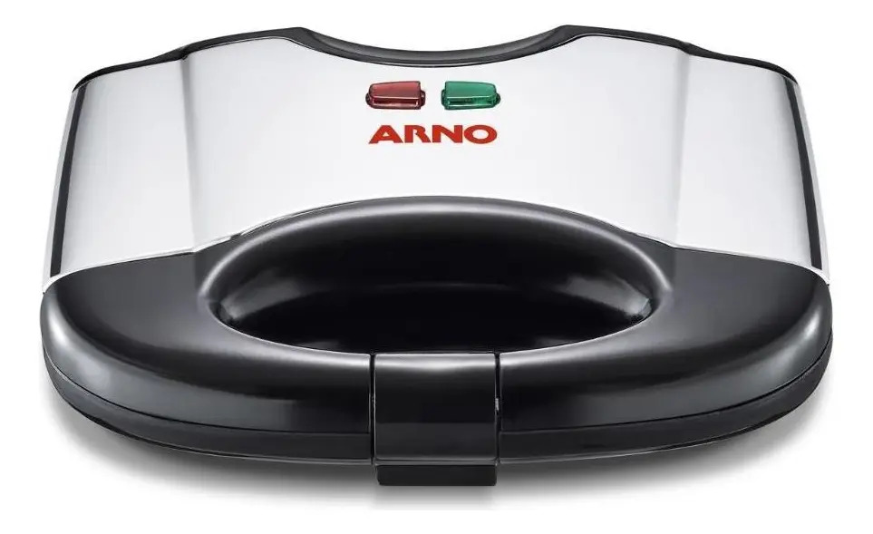 Sanduicheira Grill Arno Sacs Preto Inox