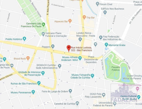Imagem 19 de 20 de Studio Semi Mobiliado Com 2 Dormitórios Para Alugar, 42 M² Por R$ 1.600/mês - São Francisco - Curitiba/pr - St0026