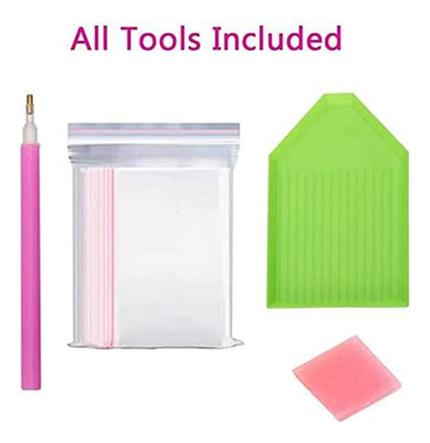 Pintura De Diamantes Nativo De Timovo America Diy 5d, Kit De
