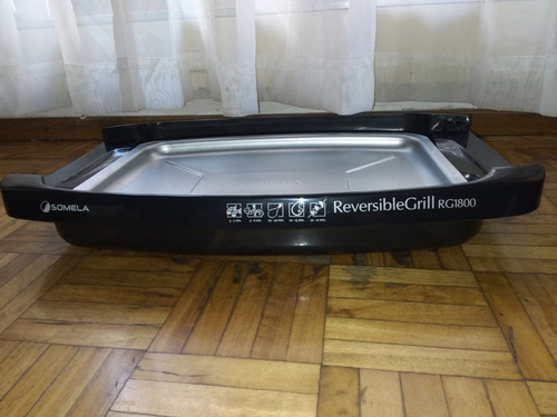 Somela Reversiblegrill Rg1800. (sólo 1 Uso). Estado Óptimo. Negro (Usado)
