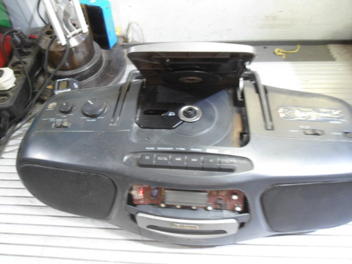 Radio Gravador Aiwa Csd-ex100 - Para Peças Ou Reparos