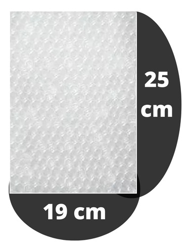 Envelope De Segurança 19x25 Azul + Saco Bolha Separado 10 Un