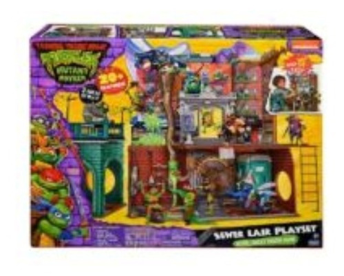 Tortugas Ninja Set De Juego Headquarter Caffaro 3478