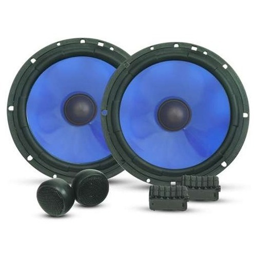 Alto Falante Hurricane Kit 2 Vias 6 Pol 130 Rms 260w Cm6.2