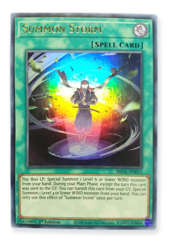 Yugi-oh! Summon Storm Brol-en015 Ultra