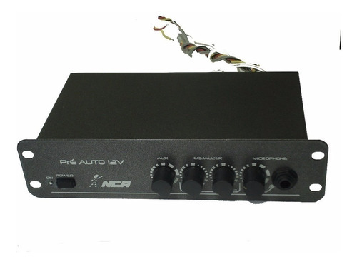 Pré Amplificador Ll Nca Mixer Automotivo 12v Para Microfone