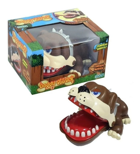 Juego De Mesa Doggy Attack Perro Que Muerde Ditoys Sryj