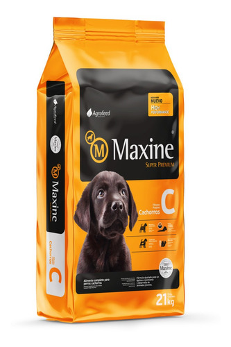 Imagen 1 de 2 de Comida Perro Maxine Cachorro 21k + 4pate + Snacks