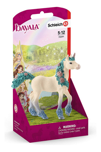 Potro De Unicornio De Flor De Schleich (70591)