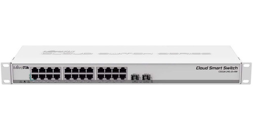 Switch Cloud Mikrotik 24 Puertos Gigabit Admin L2 Sfp+ 10g