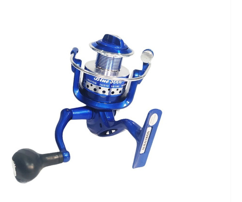 Reel Pesca Albatros Blue5000 Carrete Metálico Fuerte Variada