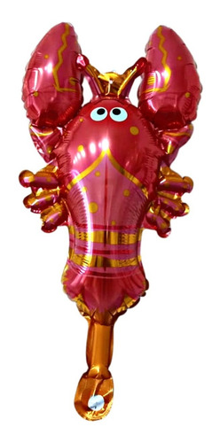 Globos Animales De Mar Metálico 35 Cm. Mylar P/aire