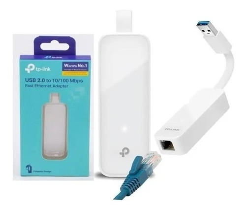 Adaptador Tp-link De Usb 2.0 A Red Rj45 Velocidad 10/100mbps