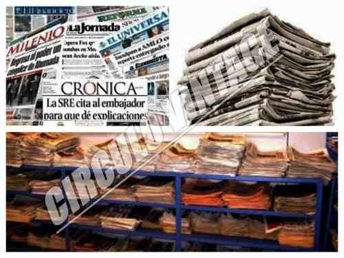 Periodico Antiguo Diarios Sintesis Informativa Vintage90s