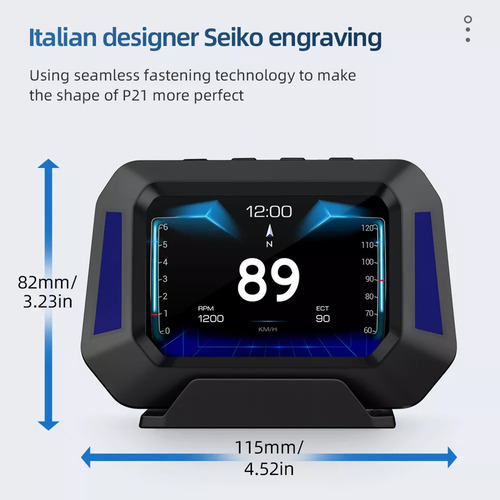 Ferramenta De Diagnóstico Do Testador De Carro P21 Hud Gps M