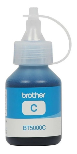 Imagen 2 de 6 de Botella De Tinta Original Brother Bt-5001c Cian 48ml !!