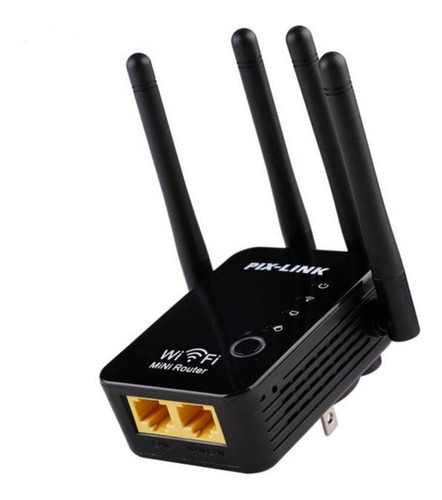 Repetidor Router Rompe Muro Super Potente Wifi 4 Antenas