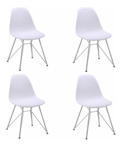 Juego Comedor Silla Eames New Design + Mesa Ferra