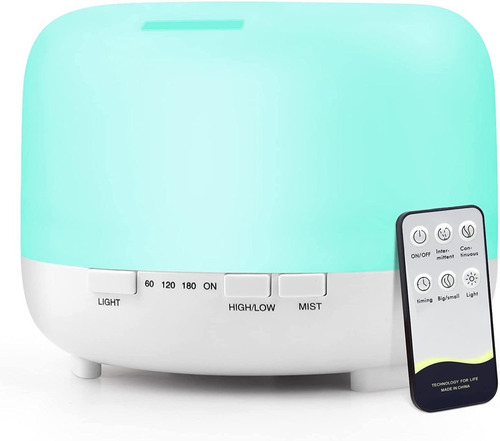 Humidificador Ultrasonico Aire Purificador  Lampara Colores