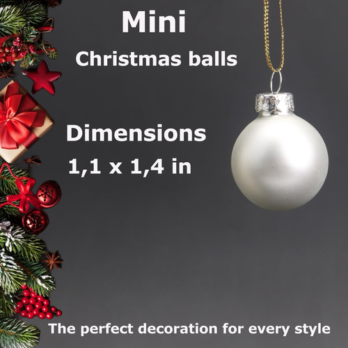 Adornos De Navidad Mini Adornos De Navidad Conjuntos De 25 P