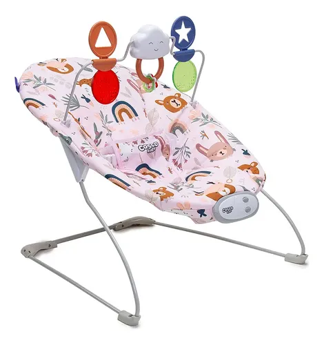 Bouncer Cosco Kids, Zeen, 0 a 13kg, Rosa Floresta