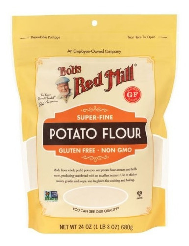 Bobs Red Mills Harina De Papa Potato Flour Superfina Gf 680g