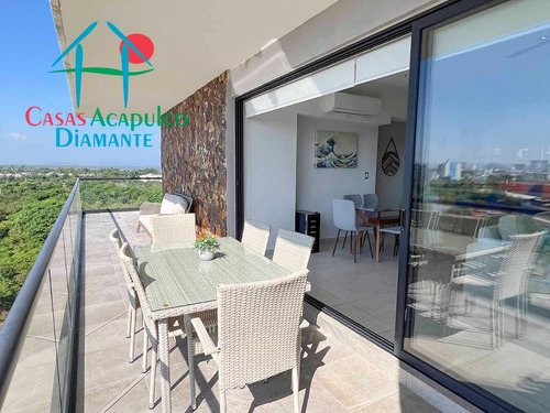 Cad Altamar Calypso 601. Terraza Con Vista A Las Albercas