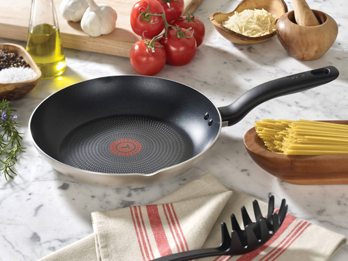 Bateria De Cocina T-fal Antiadherente 16 Piezas Culinaire Color Beige