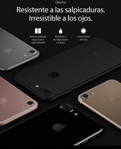 iPhone 7 Plus 32gb, Negro Mate, Nuevo, Garantía, Sellado.