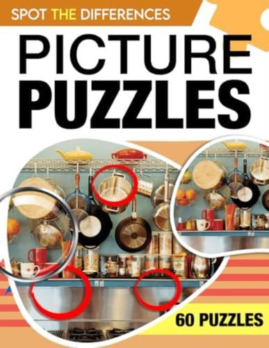 Libro: Spot The Difference Puzzle Book For Adults: Spot The 