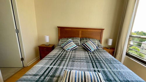 Arriendo Departamento Amoblado En Plena Alameda De Talca