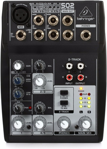 Behringer Xenyx 502 Mezcladora Totalmente Nueva