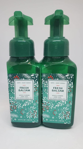Jabón Para Manos Bath & Body Works Fresh Balsam, Paquete De