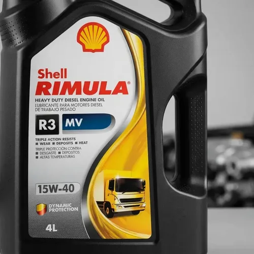 Aceite De Motor Shell Rimula R3 Mv 15w40 4 Litros | Cuotas sin interés