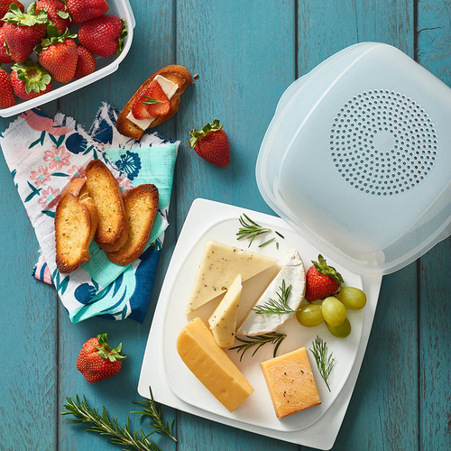 Quesera Inteligente 500g 6x15,8x7,4cm Tupperware® 0% De Bpa (Usado)