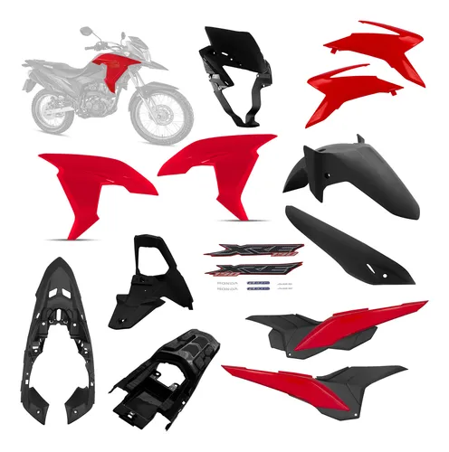 comprar Conjunto De Carenagem Completo Honda Xre 190 2020 2021 2022