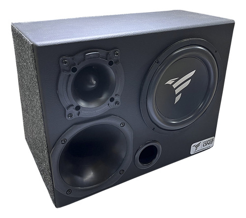 Caixa De Som Ativa Automotiva Som Subwoofer 8 Pol 1400w