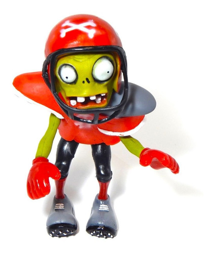 Plantas Vs Zombies Figura Zombie Football Americano 22cm