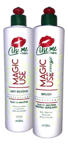 Kit Semi Definitiva Progressiva Brush Magic Ecologic Use Me