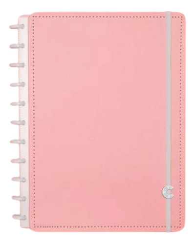 Cuaderno Inteligente A5 Rosa Pastel Original Con Discos