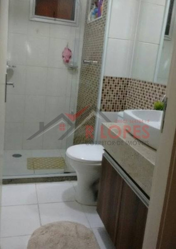 Imagem 8 de 9 de Apartamento Em Condomínio Fechado Para Venda No Bairro Do Tatuapé Com 2 Dorms. 1 Vaga Carro + 1 De Moto 58 M² - 1965