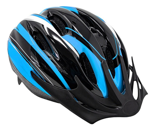 Casco Para Cicilsmo Windsor Para Mtb Ruta Con Ajuste Facil Color Azul Talla Mediano