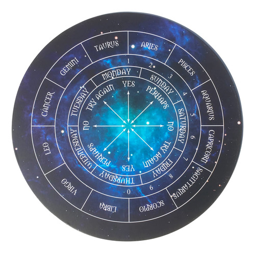 Pendulo Redondo Astrologia Perfecto Para Reiki Vivienda