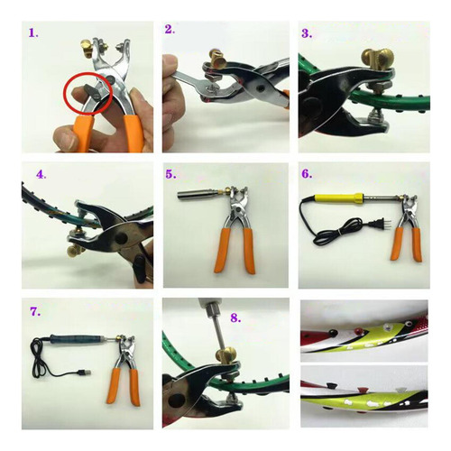 Alicates Para Raqueta De Bádminton, Abrazadera De Ojal,